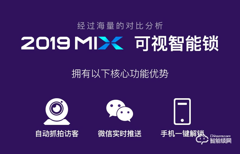 摩堅智能鎖 MJ005MIX全自動人臉識別智能密碼鎖