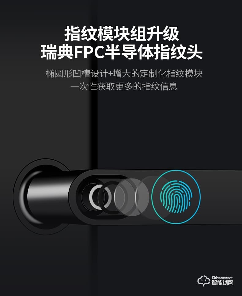 羅曼斯智能鎖 G3家用防盜門指紋鎖電子門鎖