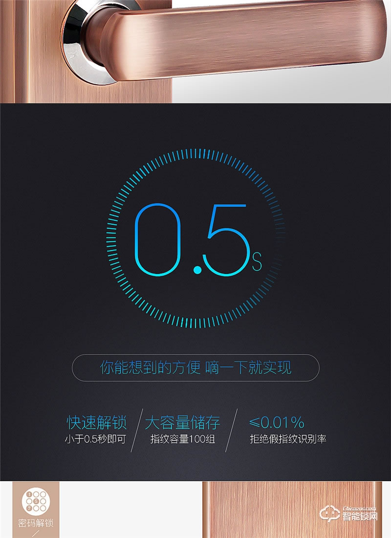 森太智能鎖 MT828防盜門密碼鎖智能門鎖