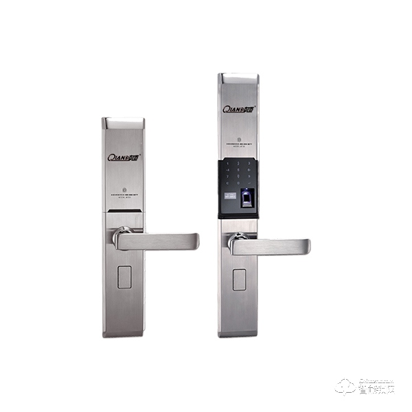 乾道智能鎖 Q720家用防盜門(mén)滑蓋式電子指紋鎖