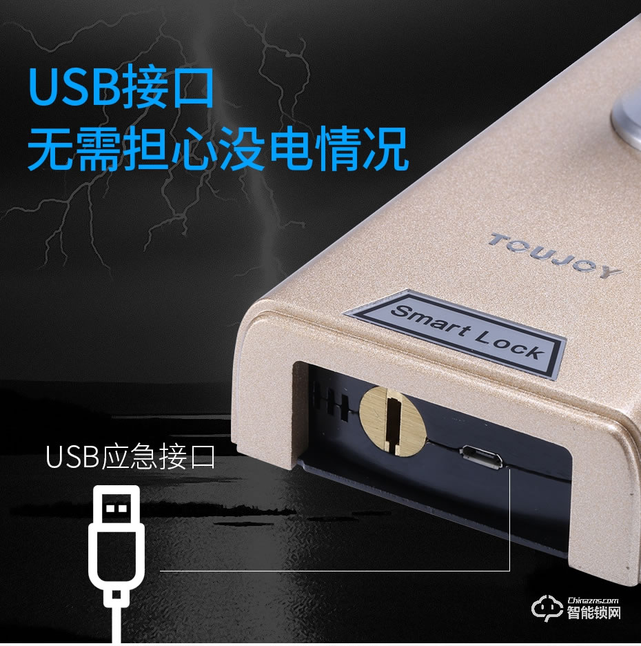 觸享智能鎖 CXL14系列時尚風智能門鎖