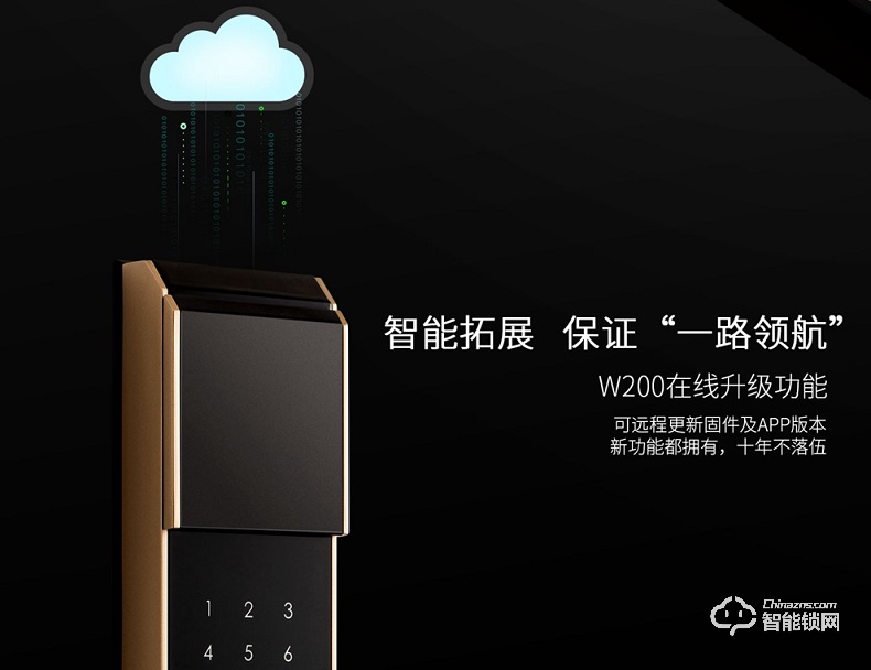 斑點貓智能鎖 W200物聯(lián)網(wǎng)指紋鎖家用防盜門鎖