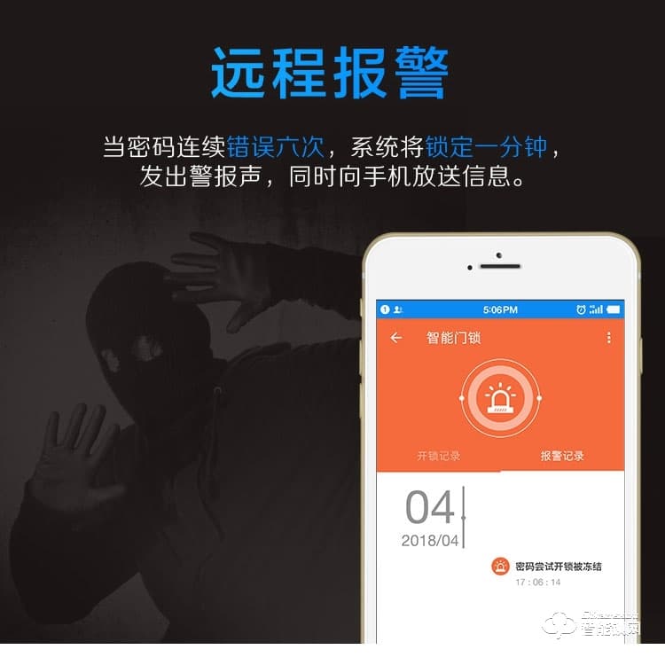 廣東凱恩斯智能鎖 自動開鎖遠程開門指紋密碼鎖