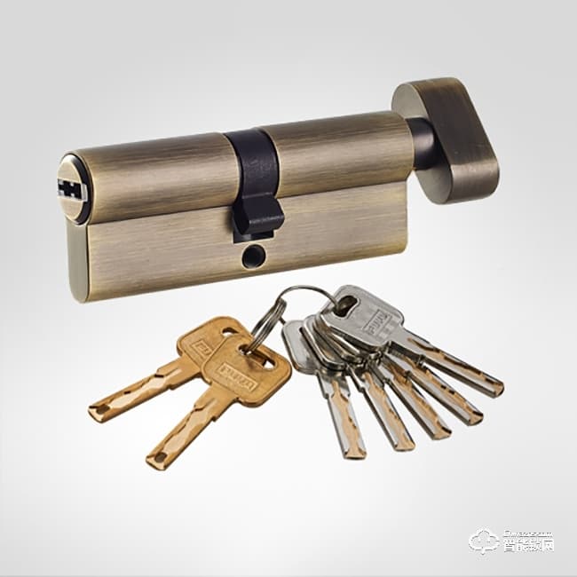 富宇鎖體 C級鎖芯雙葉片匙單開鎖芯