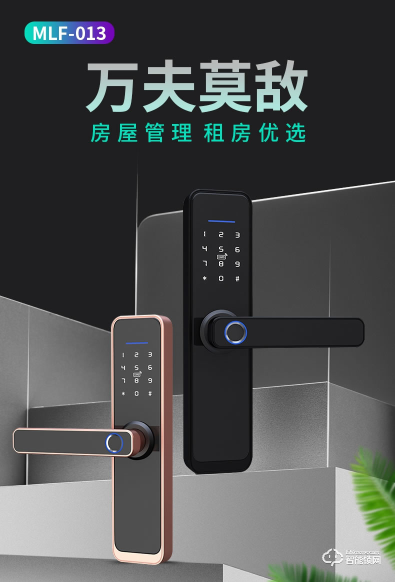 摩薩迪智能鎖 MLF-013木門房門智能鎖