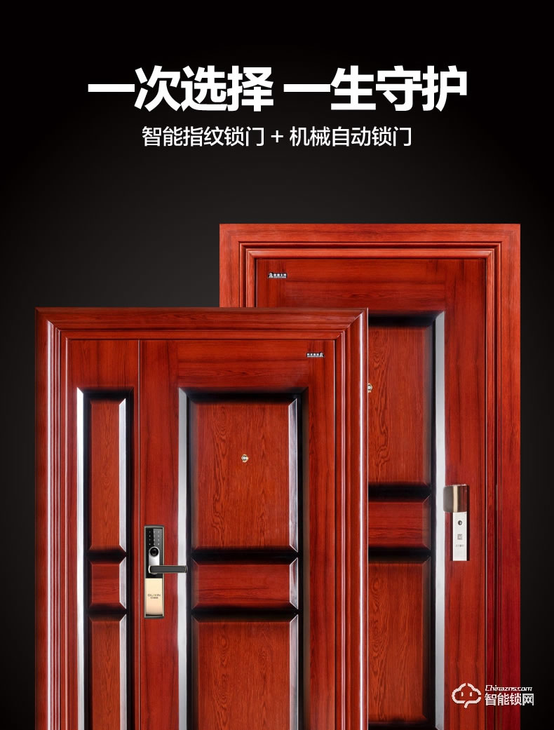 王力智能門 L901甲級安全進戶智能防盜門