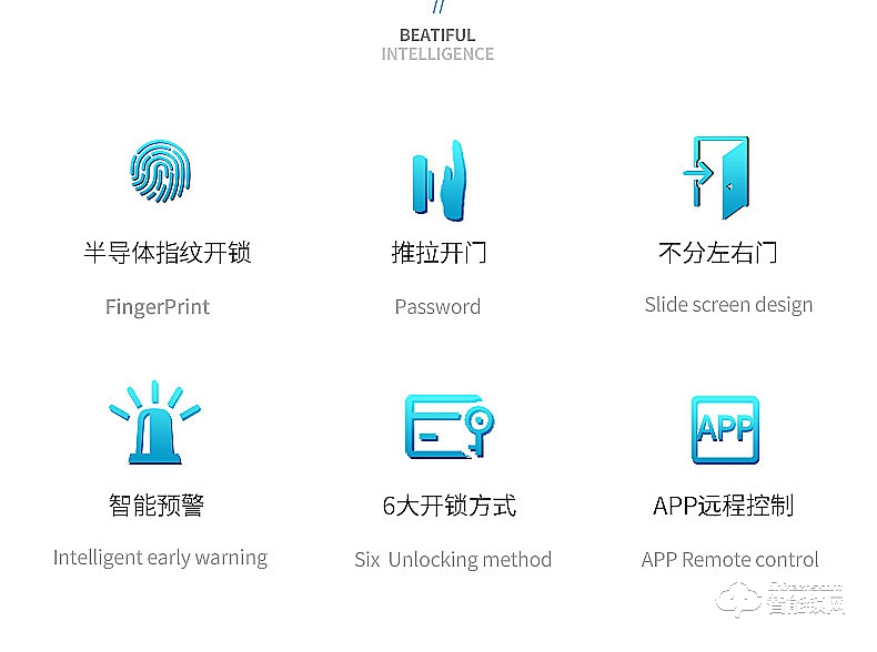 櫻花智能鎖 F1智能密碼鎖全自動(dòng)門鎖