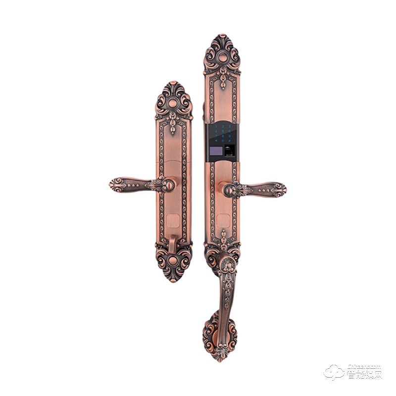 攀宇智能鎖 PY6003豪華別墅大拉手智能指紋鎖