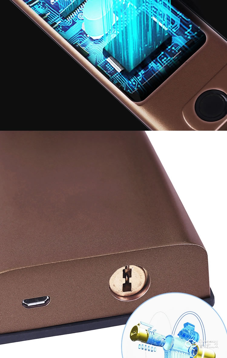 巨石智慧智能鎖 Z2直板指紋密碼智能鎖