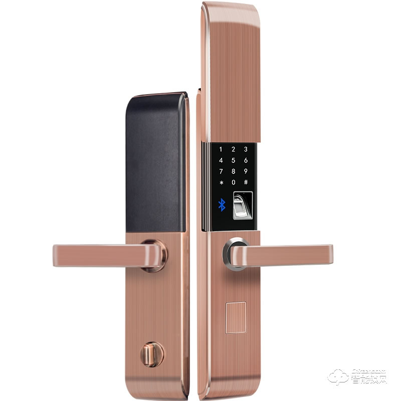 Housetek智能鎖 K7滑蓋家用防盜門智能門鎖