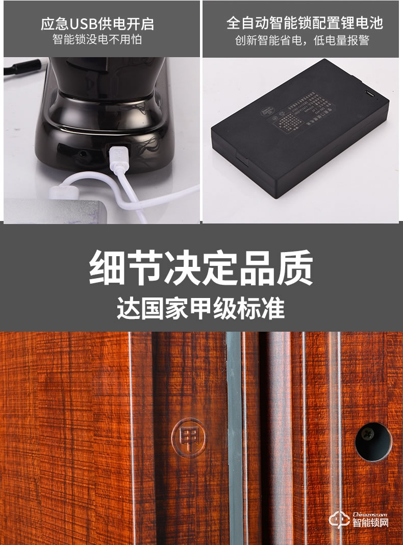 高雅居智能門 GYJ-藍(lán)色通風(fēng)門智能防盜門安全門