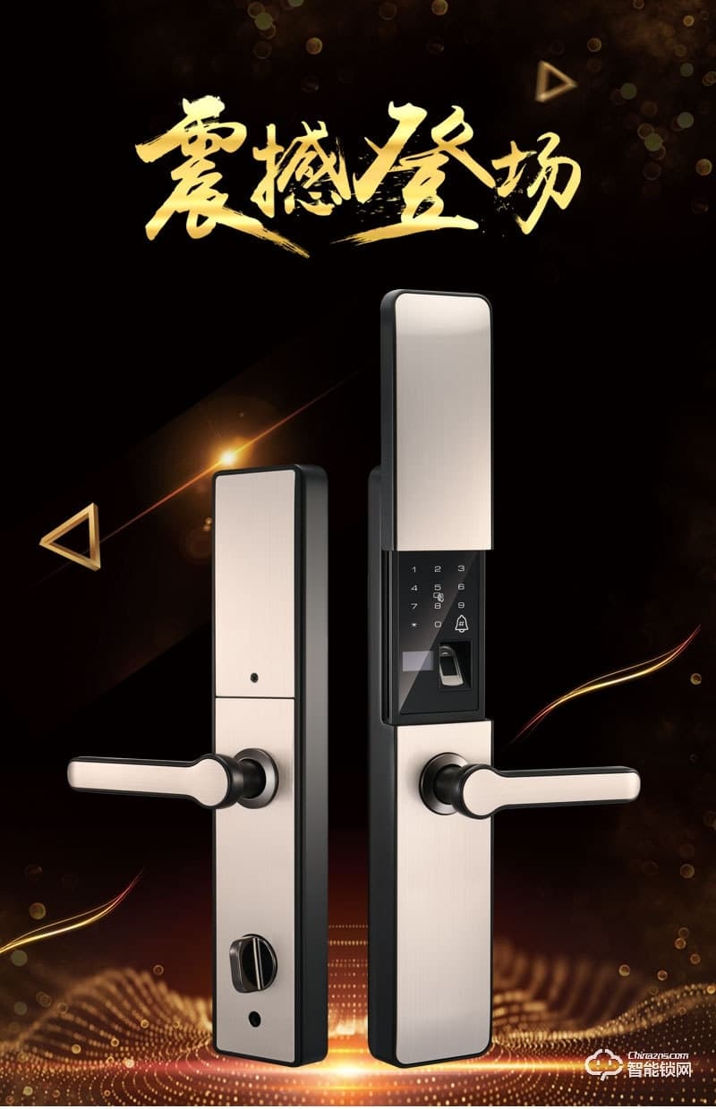 普利邦智能鎖 防盜門(mén)鎖遠(yuǎn)程全自動(dòng)鎖