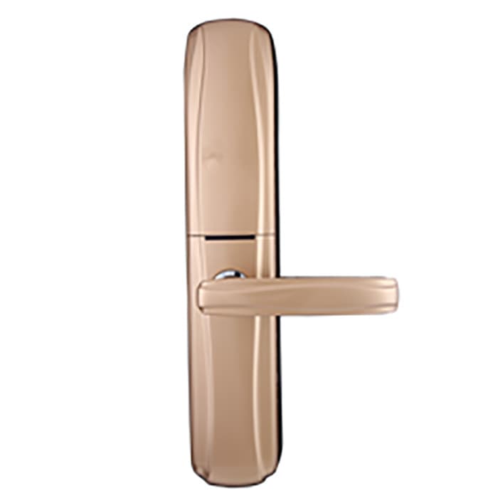 聯合指紋鎖 6017全自動下滑蓋智能鎖電子門鎖