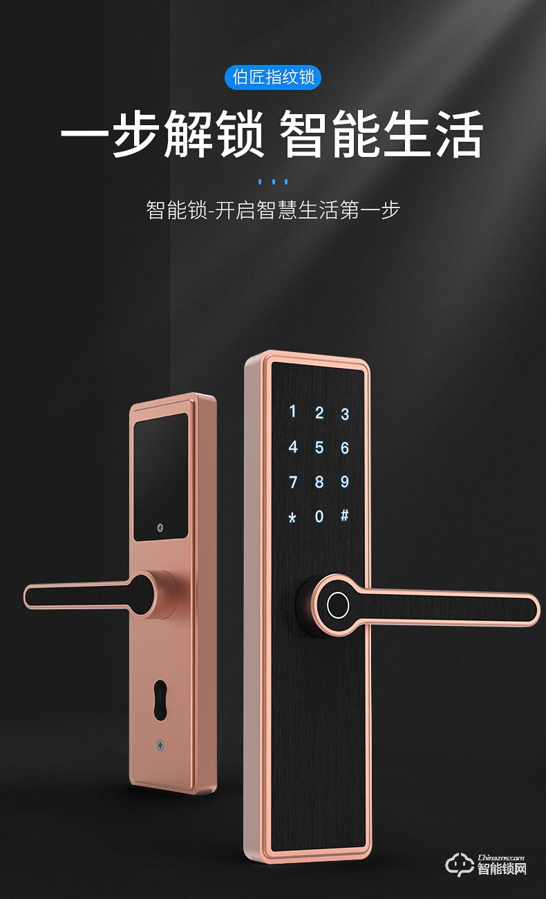 巴奈特智能鎖 Q1家用防盜門智能門鎖