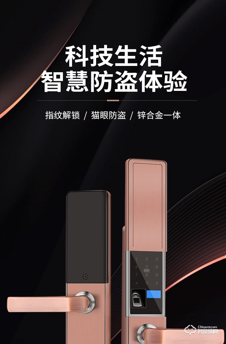 巴奈特智能鎖 807家用防盜門智能鎖