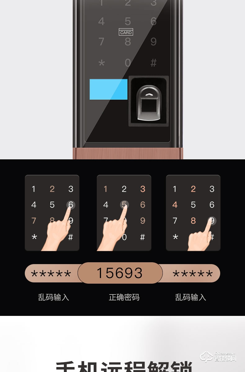 巴奈特智能鎖 807家用防盜門智能鎖