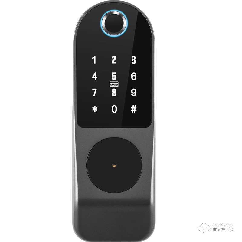 金咔噠智能鎖 感應刷卡公寓防盜木門牛頭鎖