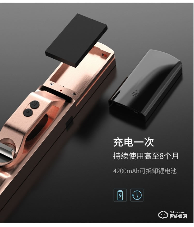 珈門智能鎖 JM-Q8全自動指紋鎖智能鎖