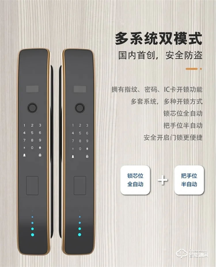 迪菲德智能鎖 Q8一觸開全自動指紋智能鎖