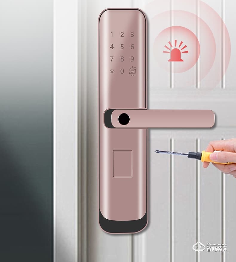 淺指智能鎖 SL-PX5可遠程防貓眼密碼鎖智能門鎖