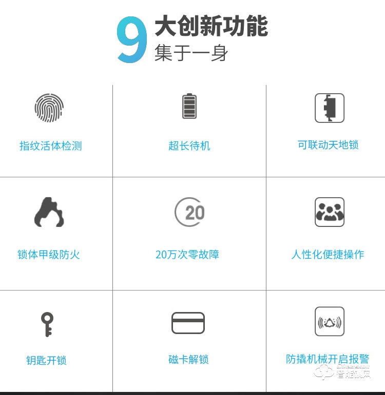 艾仕臣智能鎖 AS-005全自動密碼鎖磁卡鎖