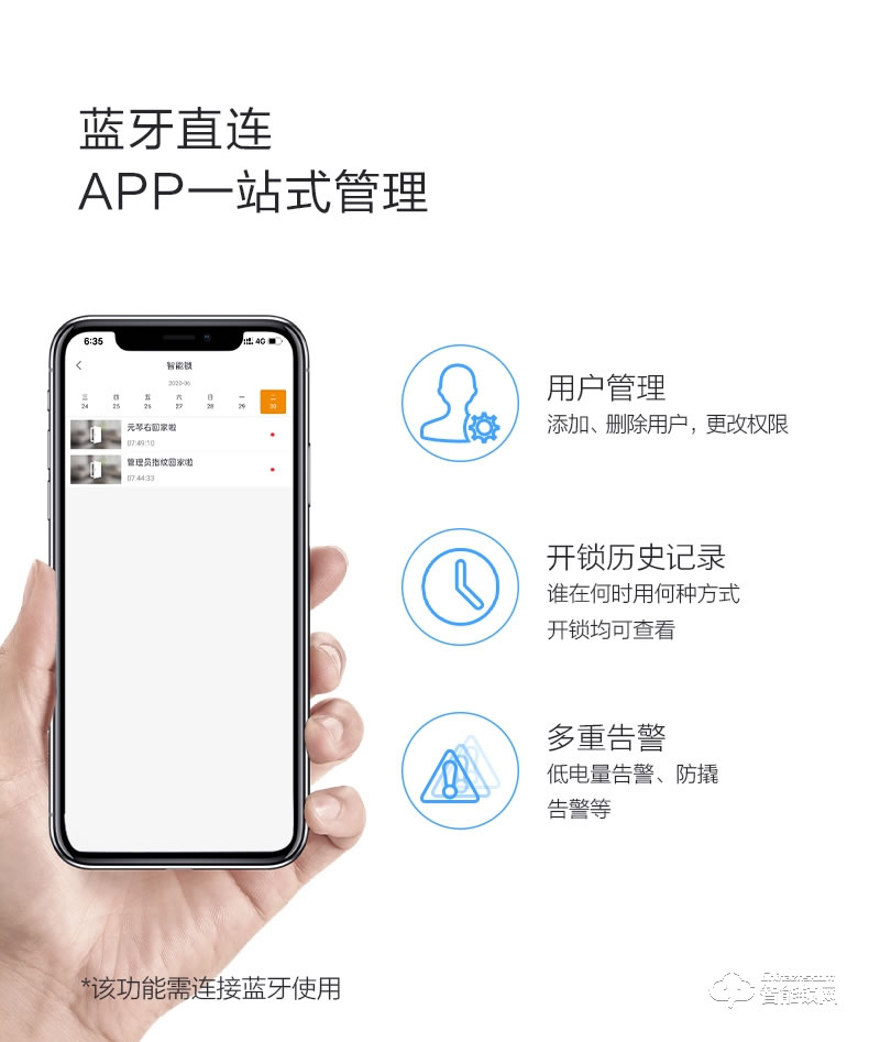 樂橙智能鎖 K6i人臉識(shí)別家用防盜門鎖