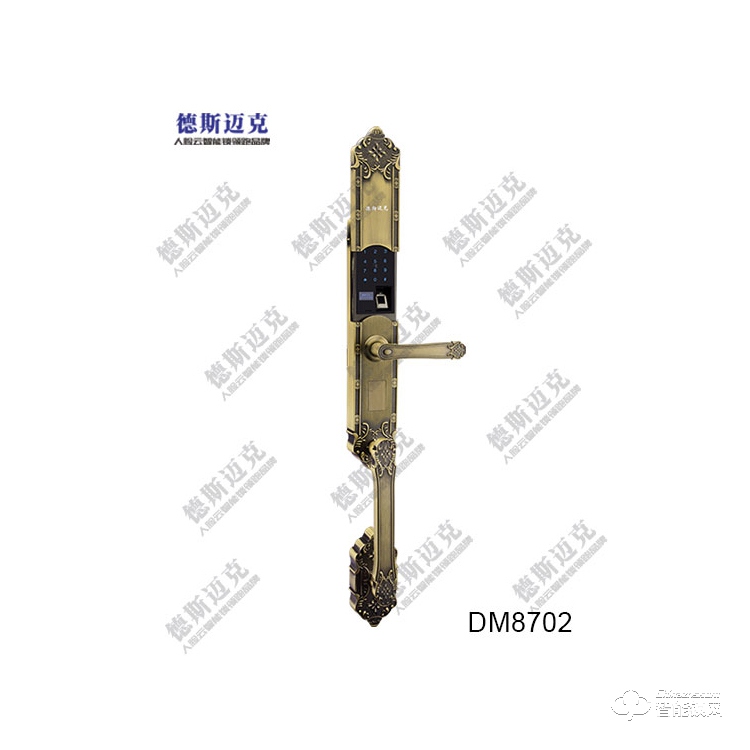 德斯邁克智能鎖 DM8702全自動別墅智能指紋鎖