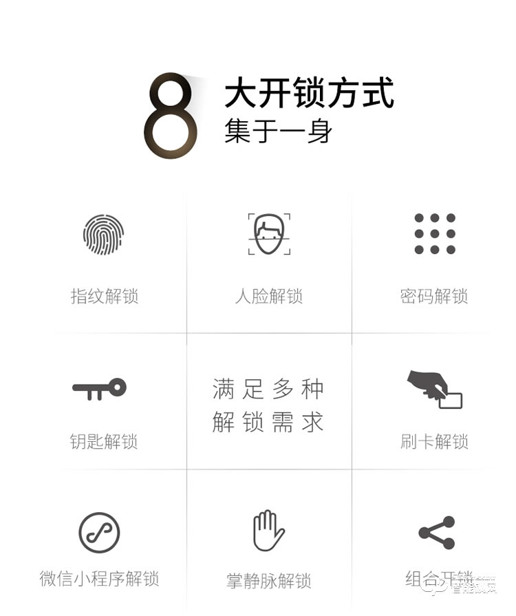 皇家金盾智能鎖 R50(凱旋一號(hào))人臉識(shí)別家用智能門電子鎖