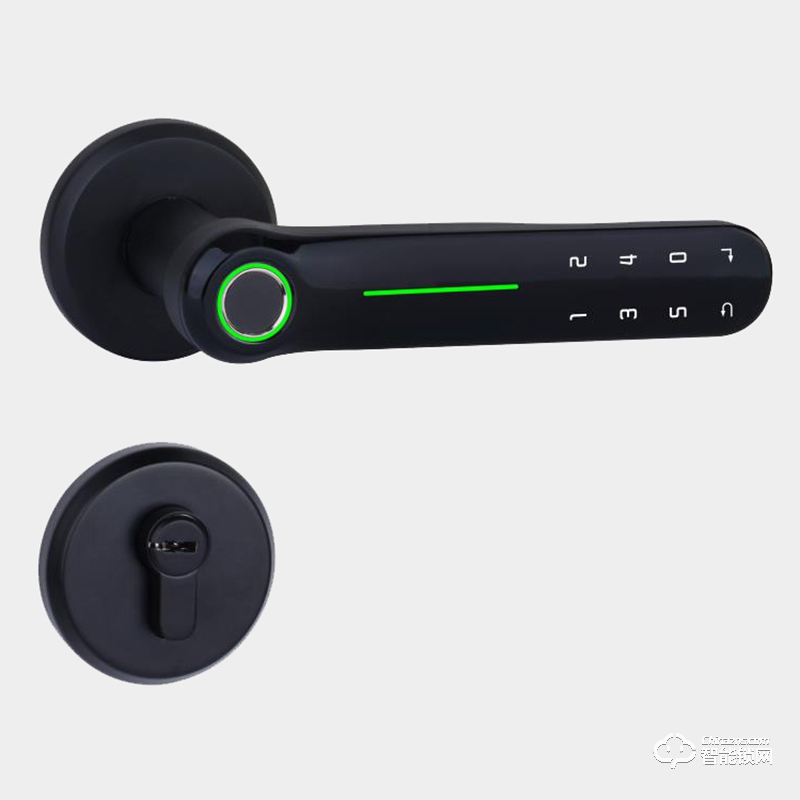 米卡智能鎖 MK-005分體拉手指紋密碼鎖