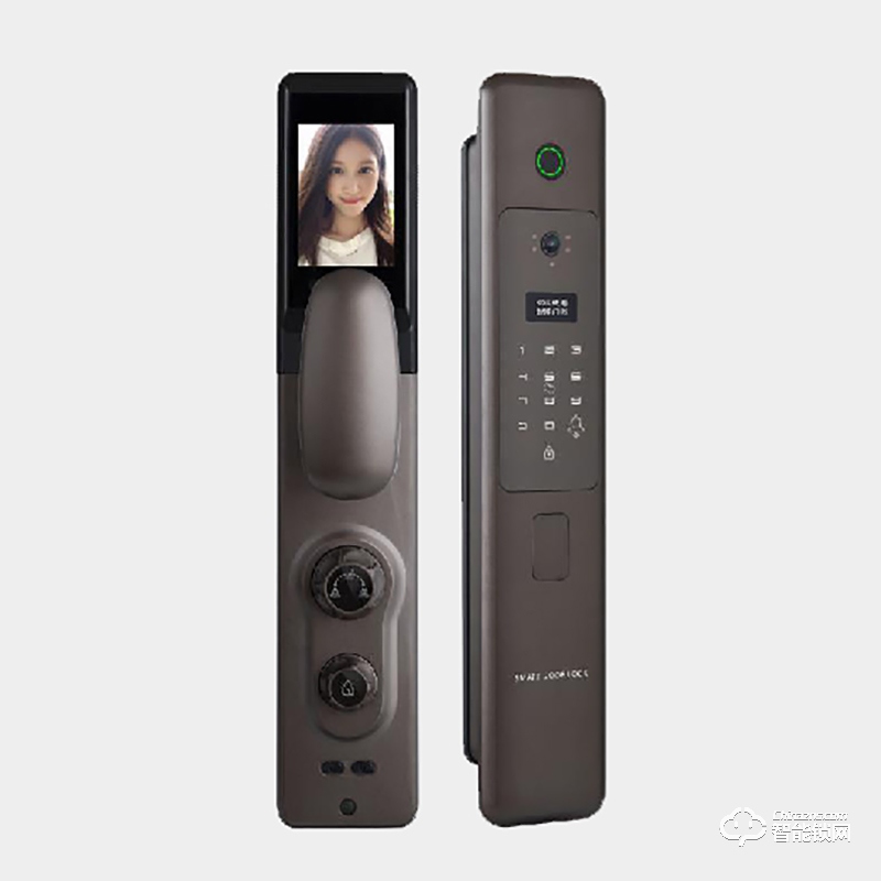 米卡智能鎖 MK-096全自動貓眼可視智能鎖指紋鎖