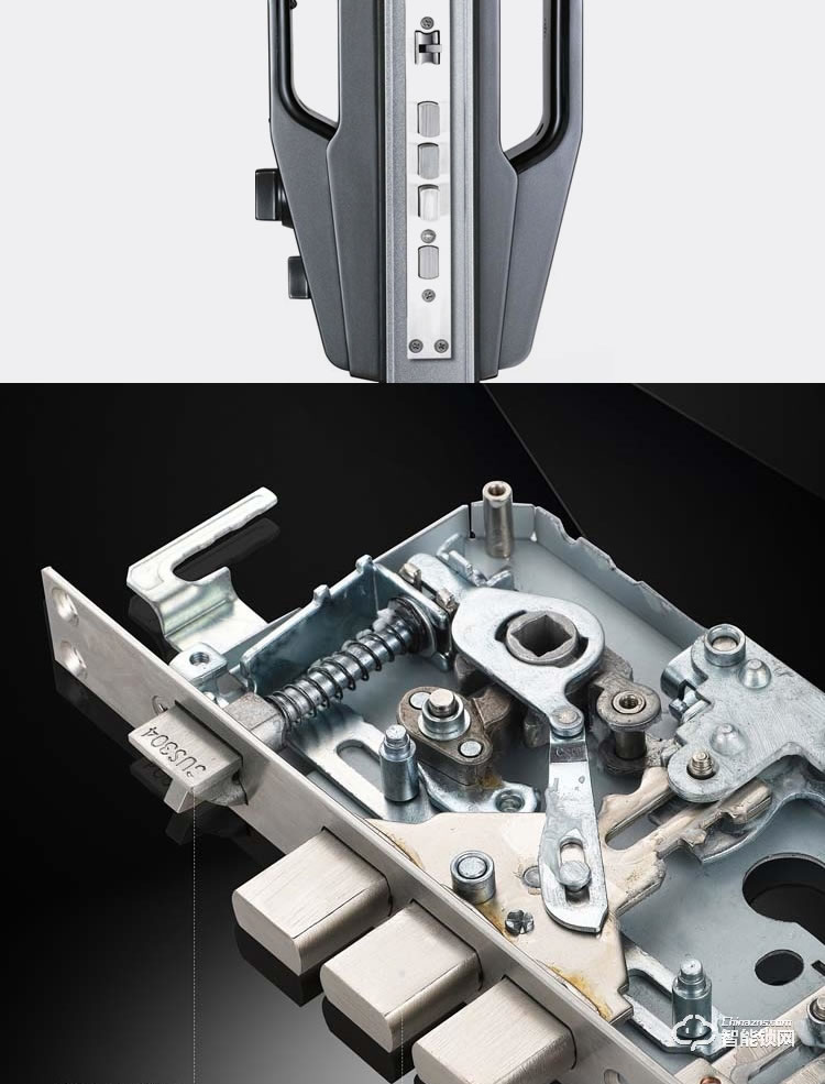 科羅威智能鎖 KLV-PZ01全自動指紋密碼磁卡電子門鎖