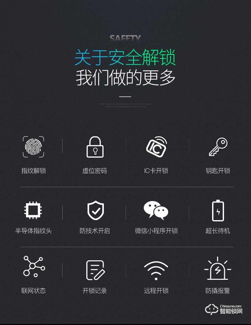 藍鯨智能鎖 A8全自動推拉式密碼鎖電子鎖