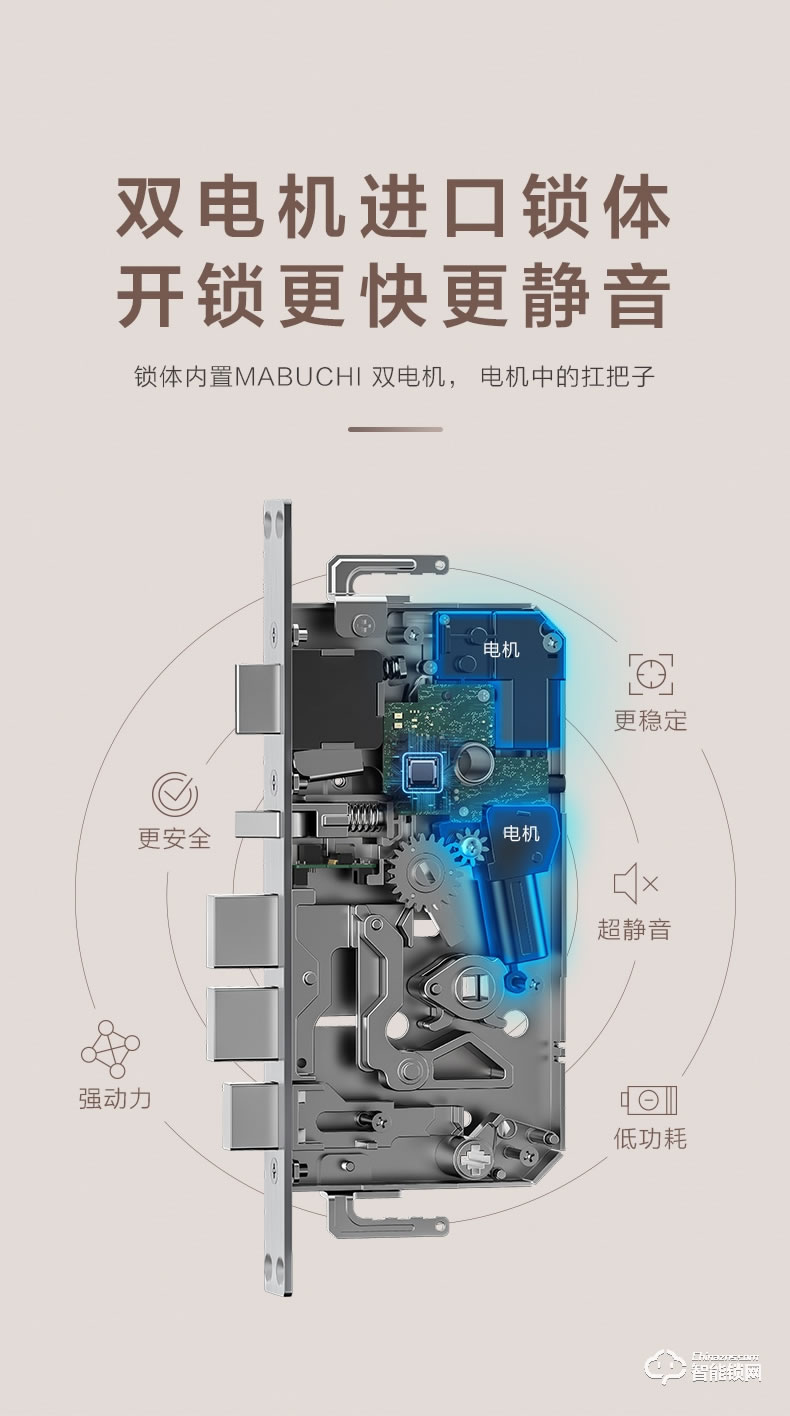 TCL智能鎖 K6C全自動防盜門鎖推拉式密碼鎖