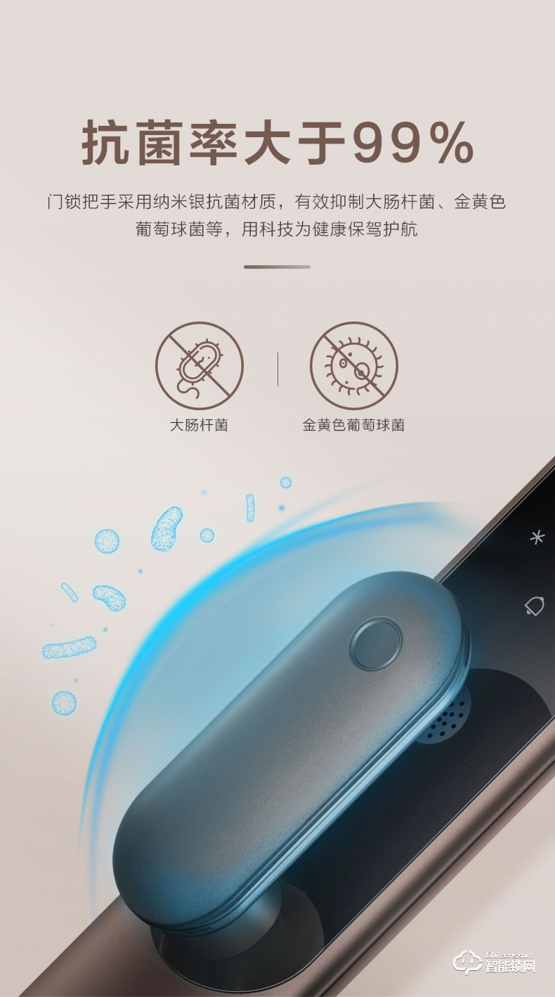 TCL智能鎖 K6C全自動防盜門鎖推拉式密碼鎖