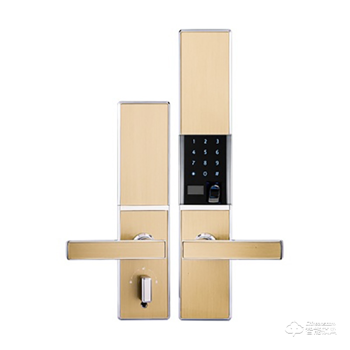 艾迪亞克智能鎖 F1全自動(dòng)直板密碼指紋鎖