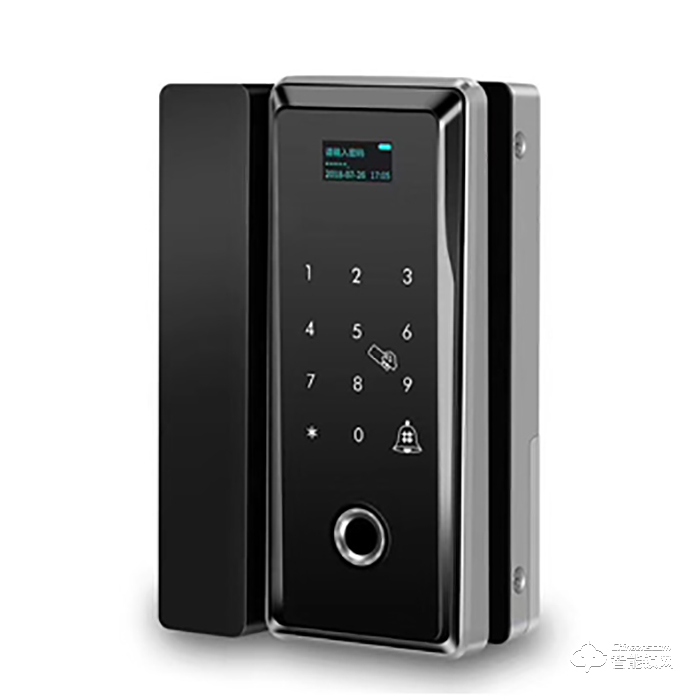得安盾智能鎖 指紋智能密碼玻璃鎖