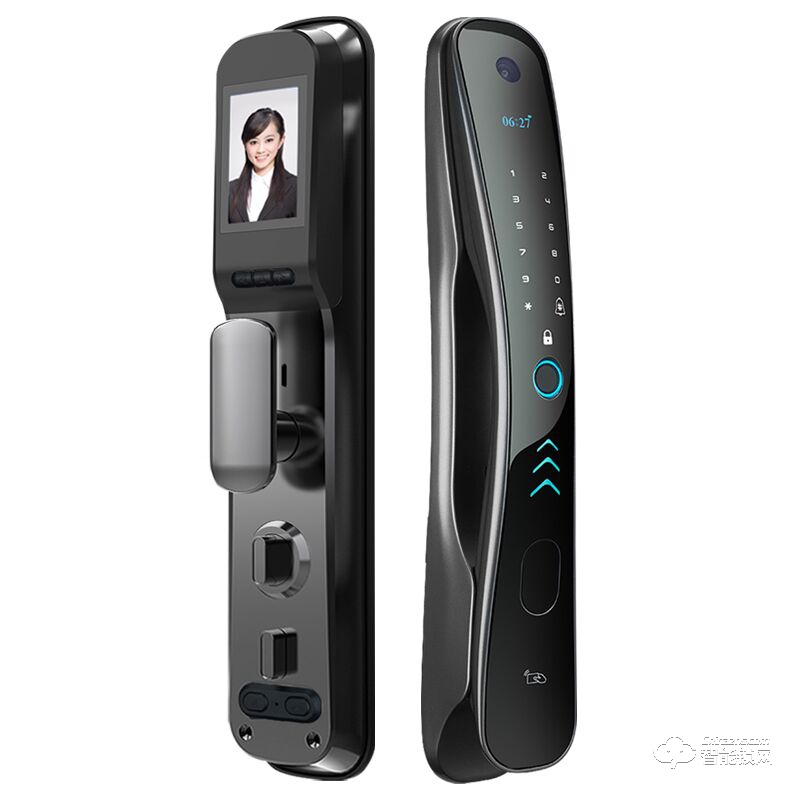 杰科智能鎖 家用防盜門可視智能鎖