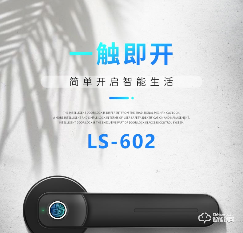 朗順智能鎖 LS-602室內(nèi)木門鎖