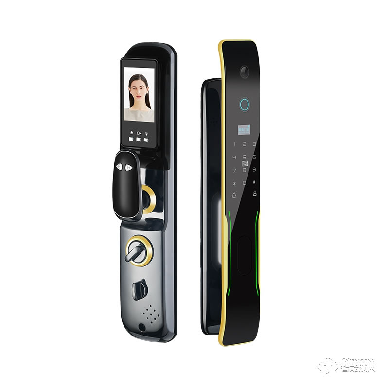 宏裕智能鎖 光之艦指紋鎖可視監(jiān)控智能鎖
