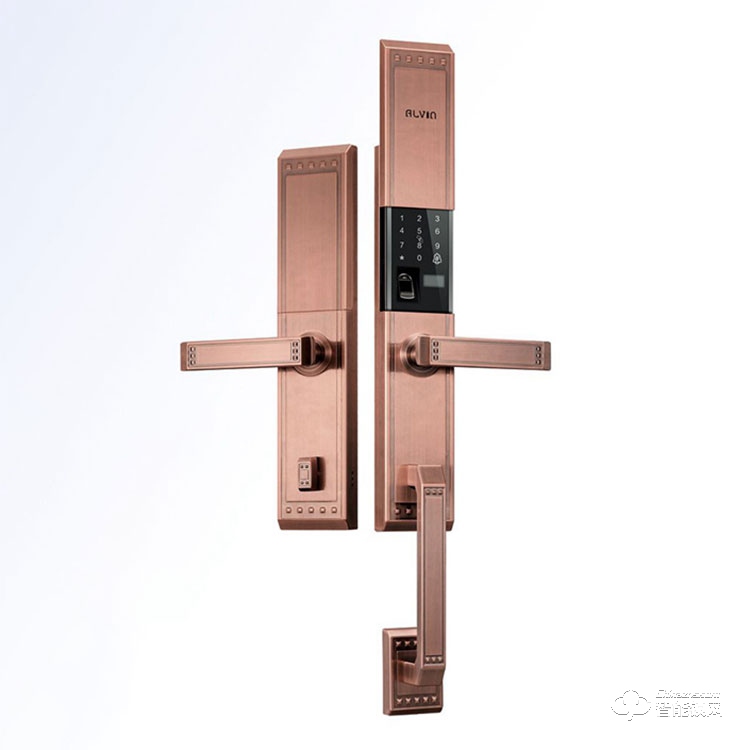 艾爾文智能鎖 8826/8808半自動(dòng)別墅智能鎖