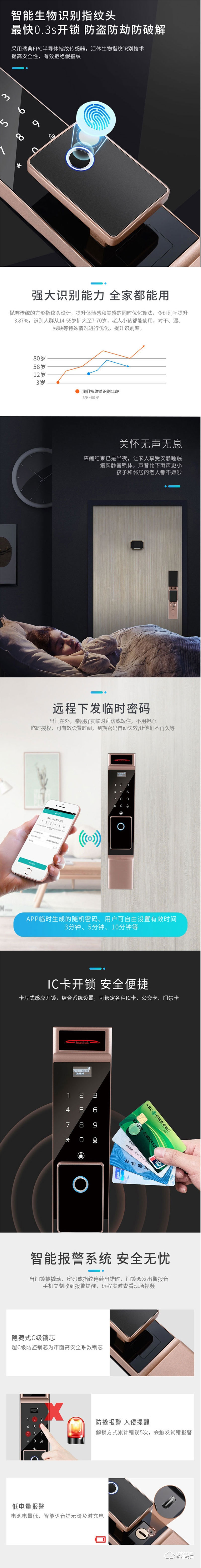 一鹿智能鎖 T09家用智能鎖