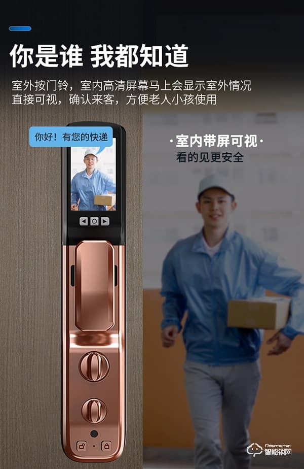 凌振智能鎖 凌振人臉識別智能鎖