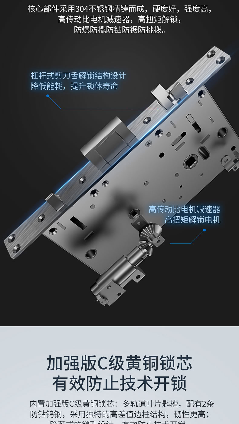 海爾Haier智能鎖全自動指紋鎖家用防盜門鎖十大品牌電子鎖推拉密碼鎖66P