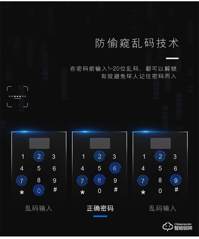 超人Q8-M指紋鎖 可視貓眼智能鎖