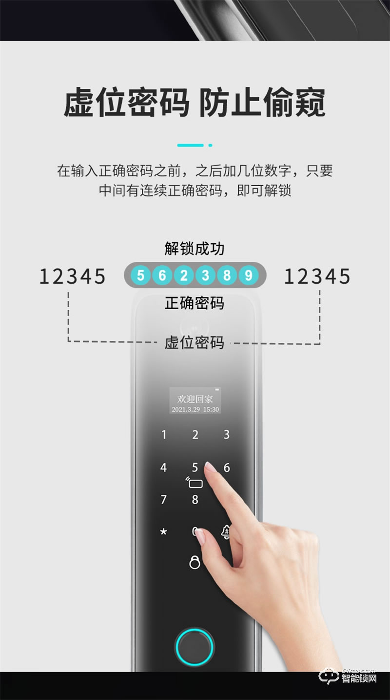 頂尖智派秋田系列 全自動貓眼監(jiān)控智能門鎖