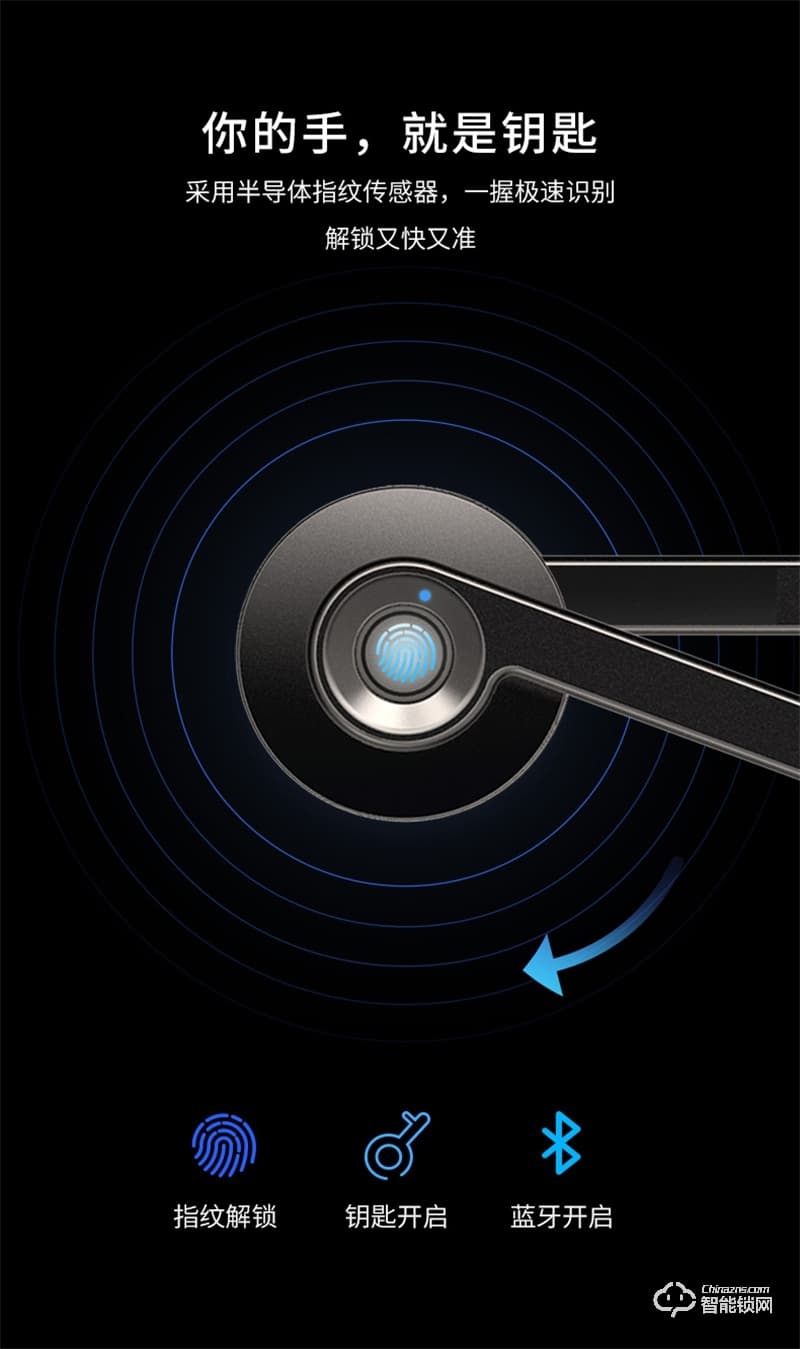 頂固ND100/NL100兒童指紋鎖 多種開鎖方式解鎖