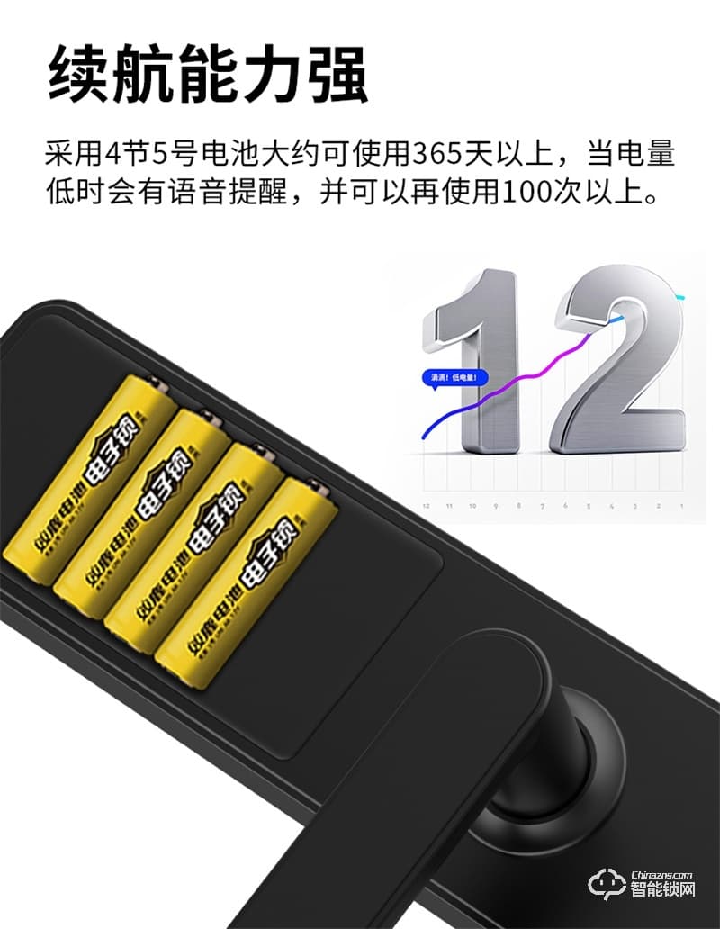 因碩指紋鎖T16公寓酒店鎖 五式遠(yuǎn)程解鎖