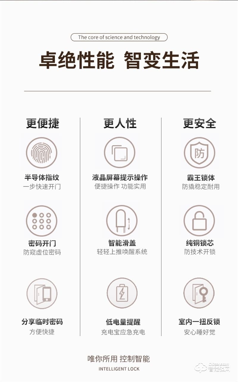 必達(dá)智能鎖L2 耀世之作 匠心之選