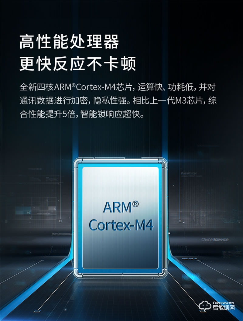 凱迪仕智能鎖F300 指紋鎖家用防盜門密碼鎖