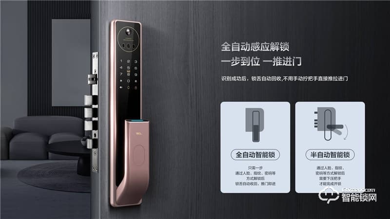 TCL3D人臉識(shí)別貓眼鎖X7S 防盜門(mén)鎖密碼鎖電子鎖